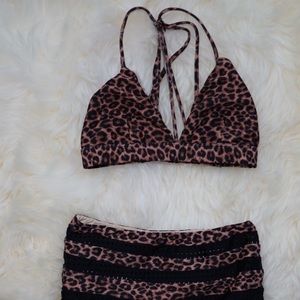 Acacia Awapuhi Top & Madrid Bottoms in Cheetah